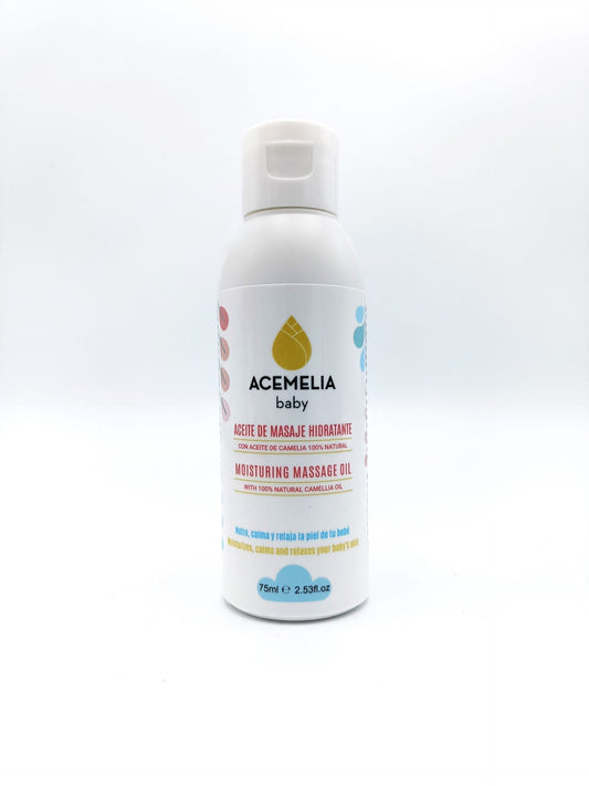 Aceite De Masaje Hidratante Para Bebés: barriguita y culito (zona pañal)
