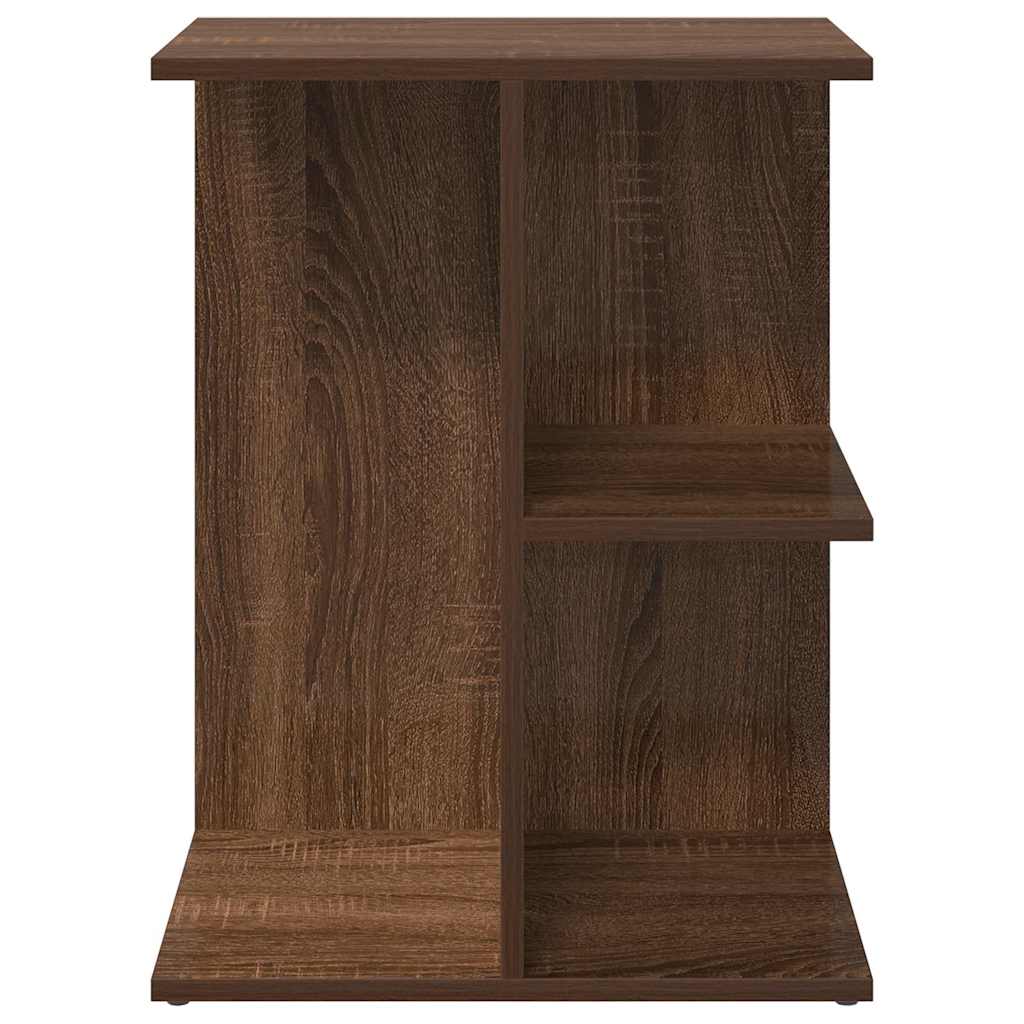 Mesitas De Noche 2 Uds Madera De Ingeniería Marrón Roble_2