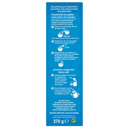 Papilla Multicereales 0% azucares añadidos Gerber 270 g