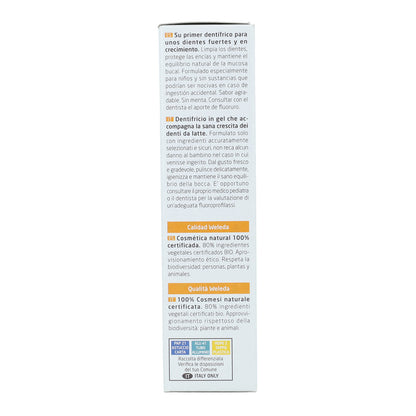 Gel Dentífrico infantil Weleda 50 ml