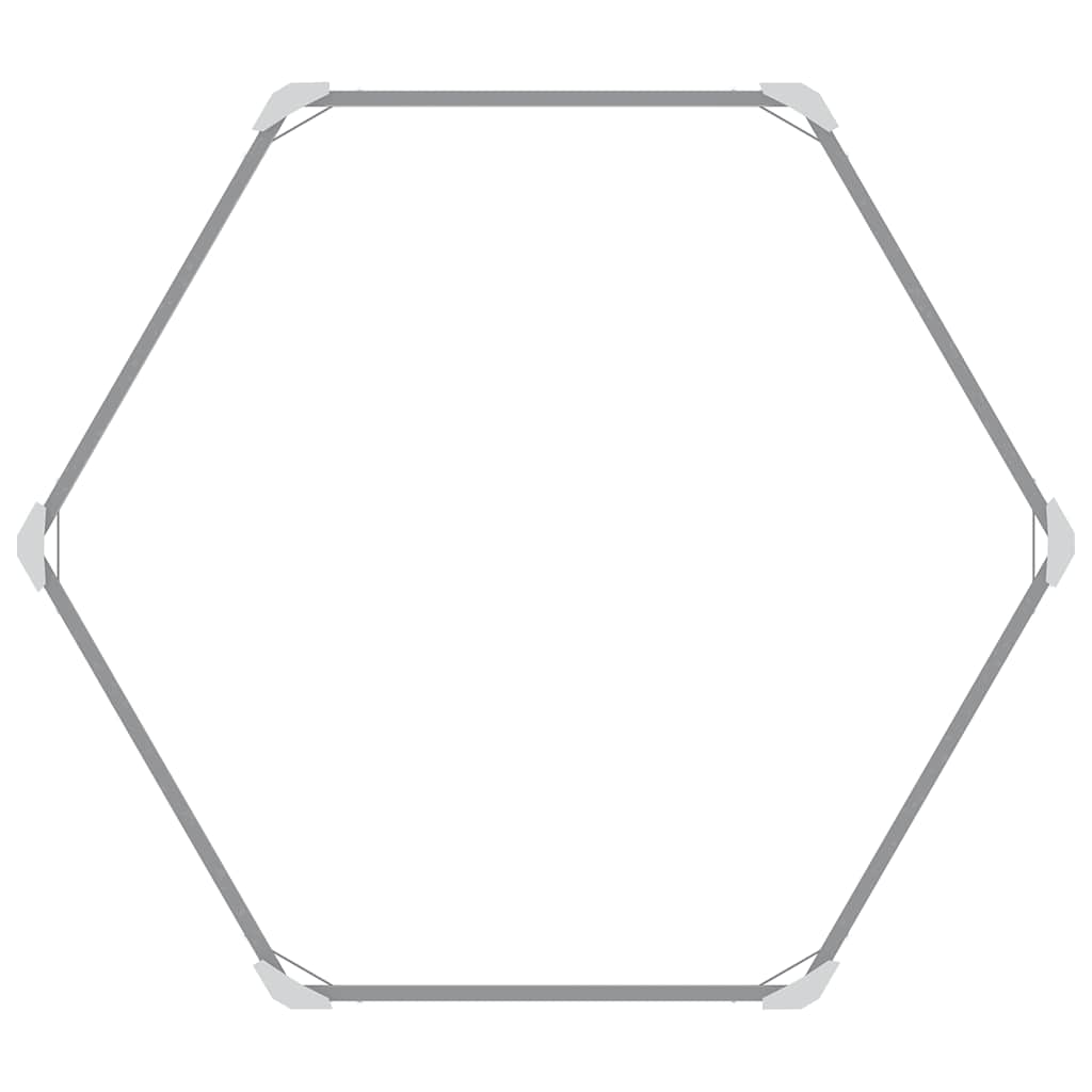 Arriate De Acero Galvanizado Marrón 129x129x77 Cm_3