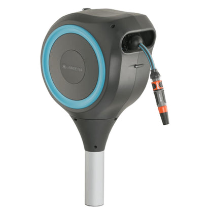 Portamangueras automático con piqueta RollUp S 15 m Gardena