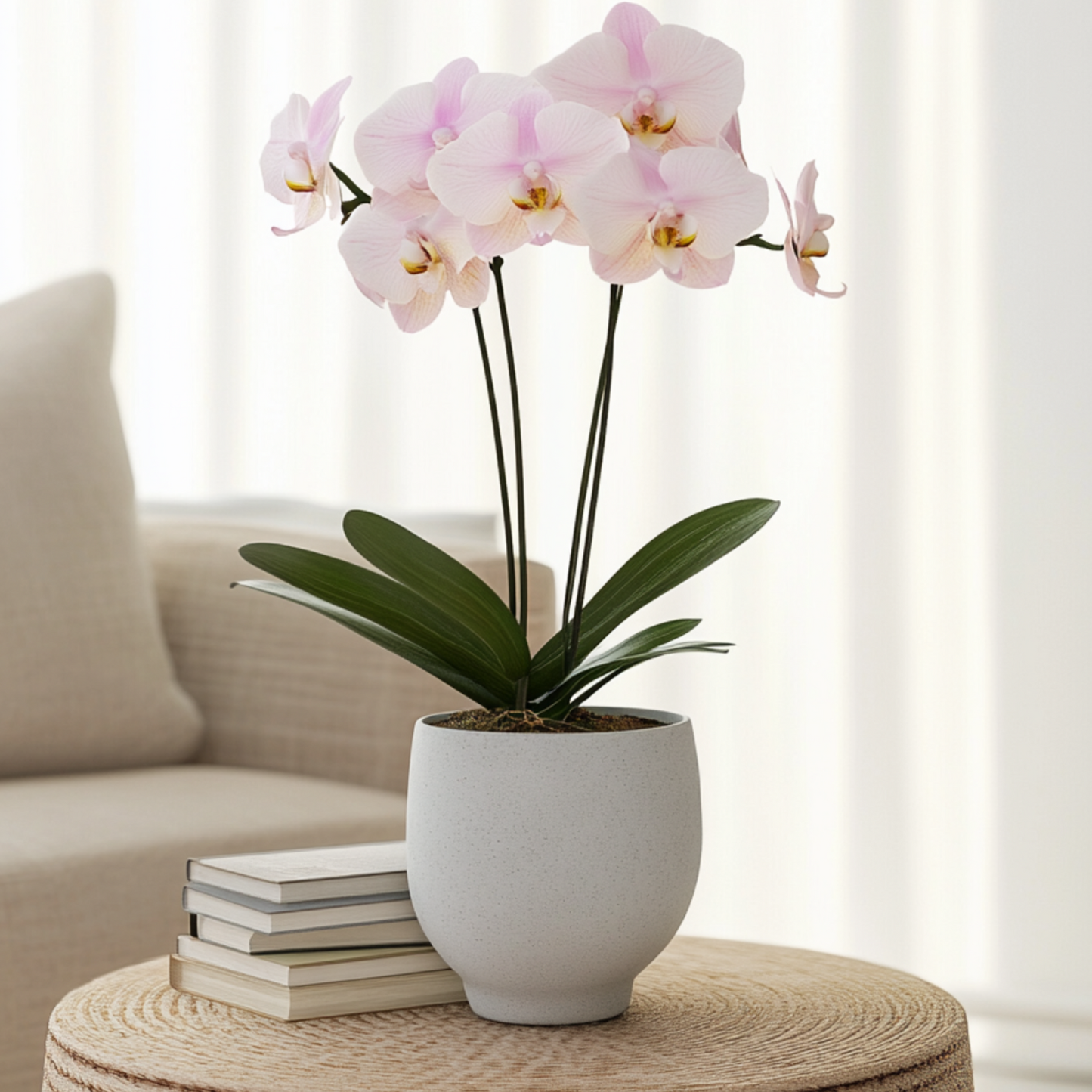 Orqídea Phalaenopsis - Phalaenopsis - Altura 50-60cm - ⌀12cm_1