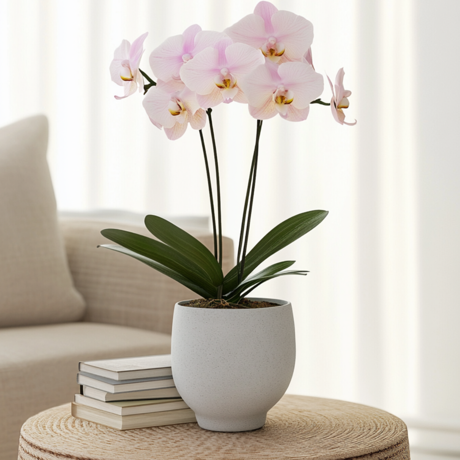 Orqídea Phalaenopsis - Phalaenopsis - Altura 50-60cm - ⌀12cm_1