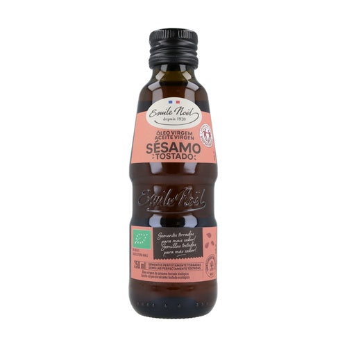 Aceite de sésamo tostado BIO Emile Noël, 250 ml