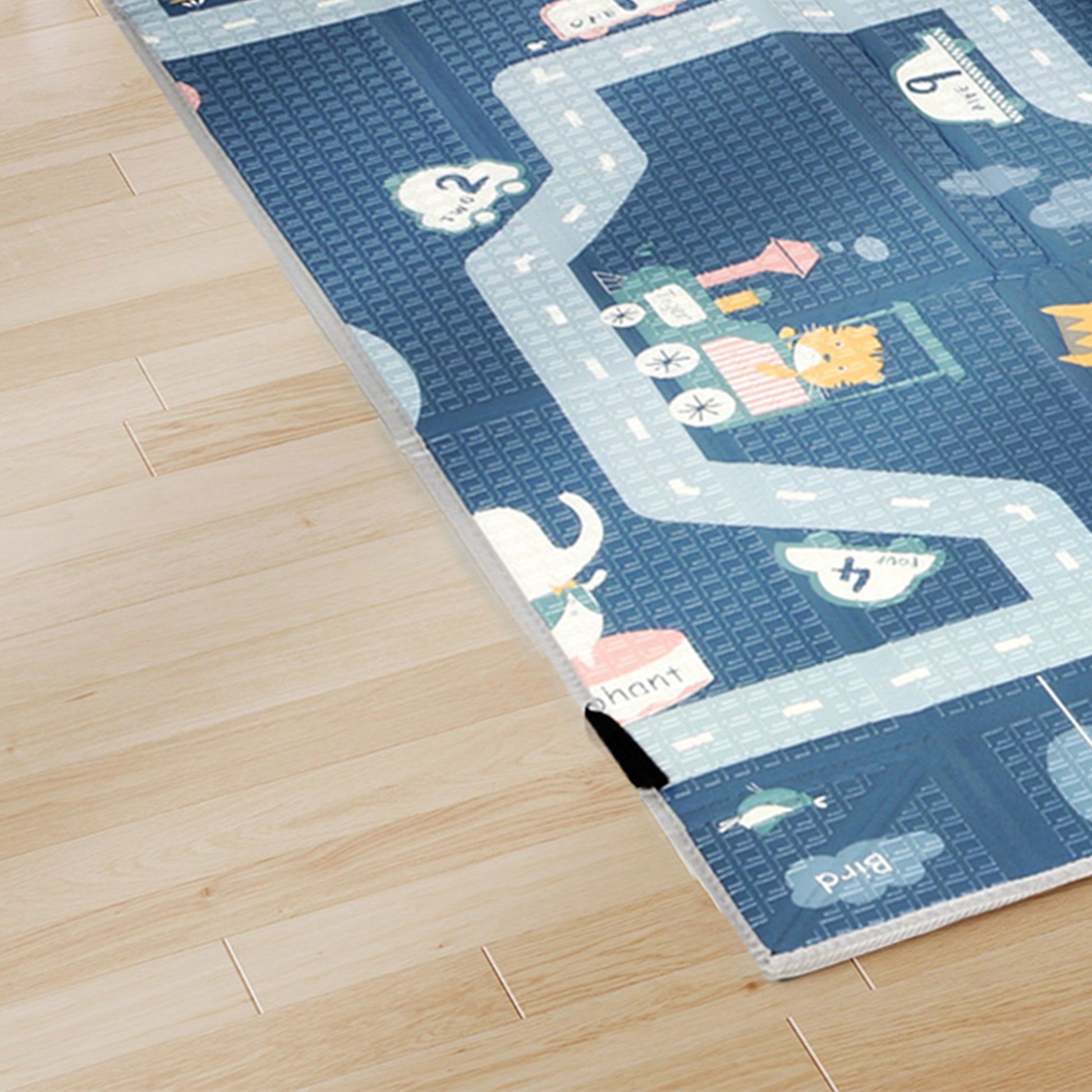 Aiyaplay Alfombra Bebé Acolchada Plegable Reversible Laterales Abatibles_3