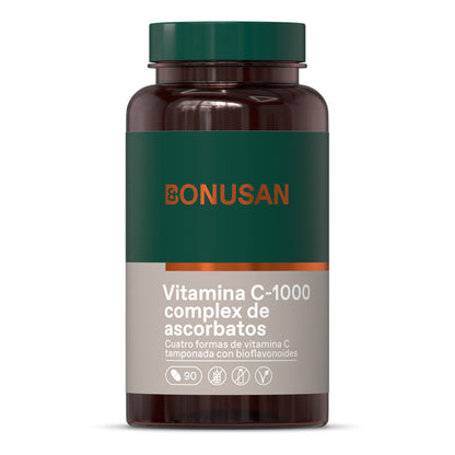 Vitamina C-1000 complex de ascorbatos, Bonusan 30