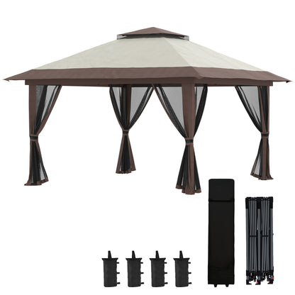 Outsunny Carpa Plegable Pop-up 4x4x2_0