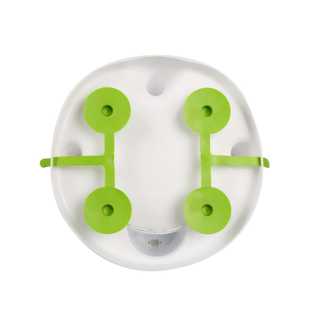 Bathby Asiento De Baño Para Bebé Blanco | Sujeción Con Ventosas Antideslizantes | Silla De Baño Ergonómica Y Segura