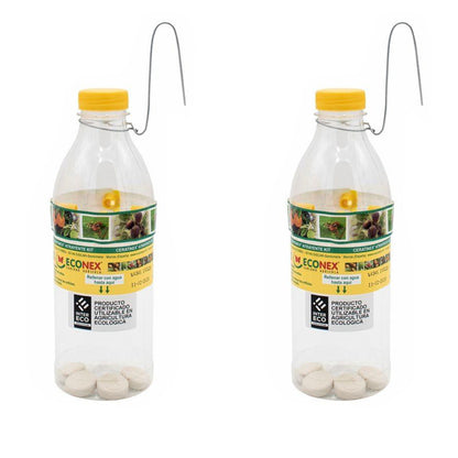 Pack 2 Kit atrayente mosca de la fruta y del olivo Ceratinex