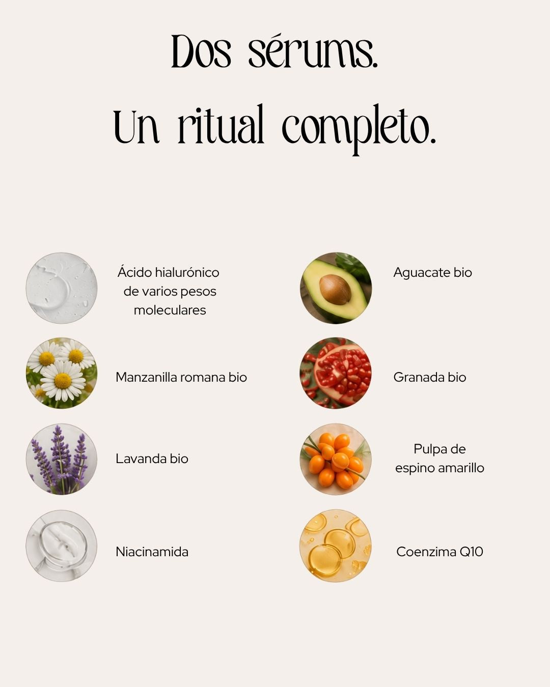 Pack Facial Antiedad y Antioxidante para Piel Madura o Sensible con Ácido Hialurónico y Coenzima Q10_2