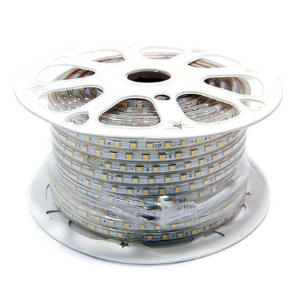 Tira Led 220v Smd5050, 60led/m, Carrete 50 Metros, Verde_0