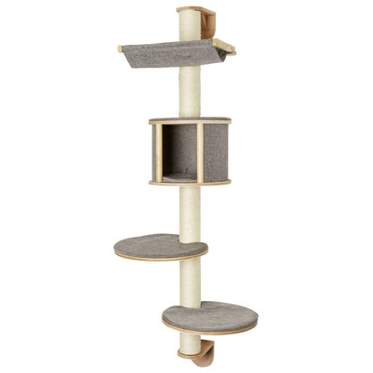 Kerbl Árbol De Pared Para Gatos Dolomit Tofana 168 Cm Gris 81540_0