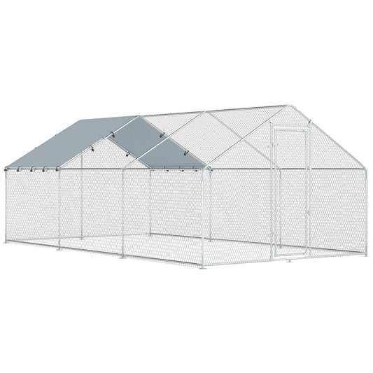 Pawhut Gallinero Para Exterior Grande_0
