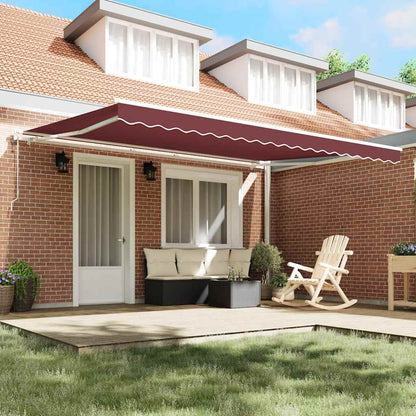 Toldo Retráctil Automático Burdeos 450x300 Cm_2