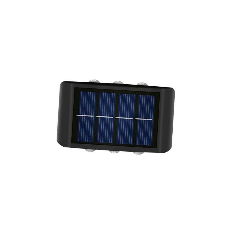 Elbat Aplique Solar Led 150lm - Panel Solar Integrado 2v, 150mah - Bateria 1.2v, 600mah_0
