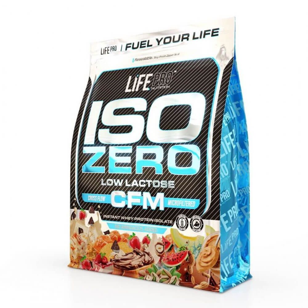 Isolate Zero Cfm - 800g - Tarta De Queso Y Fresa - Proteína De Aislado De Suero Isolate - Lifepro_0