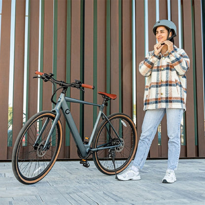 Casco Urbano Para Bicicletas Y Patinetes Eléctricos Talla L-xl Brainguard Urban Grey L-xl (58-61 Cm). Color Gris, Homologado Para Cumplir Con La Máx_3