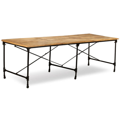 Mesa De Comedor De Madera Maciza De Mango 240 Cm_1