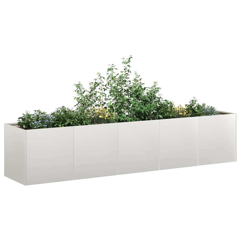 Jardinera 200x40x40 Cm Acero Inoxidable_1