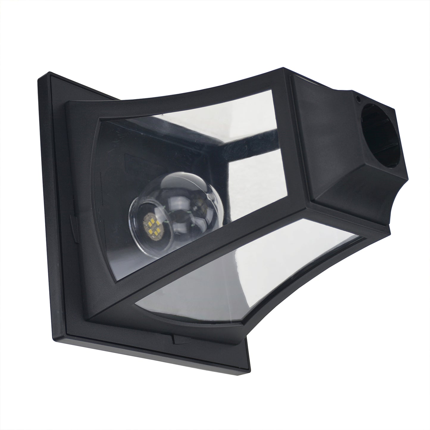 Outsunny Farol Solar De Jardín Con 3 Luces Led Impermeable Ip44 51,5x47x182,5 Cm_3