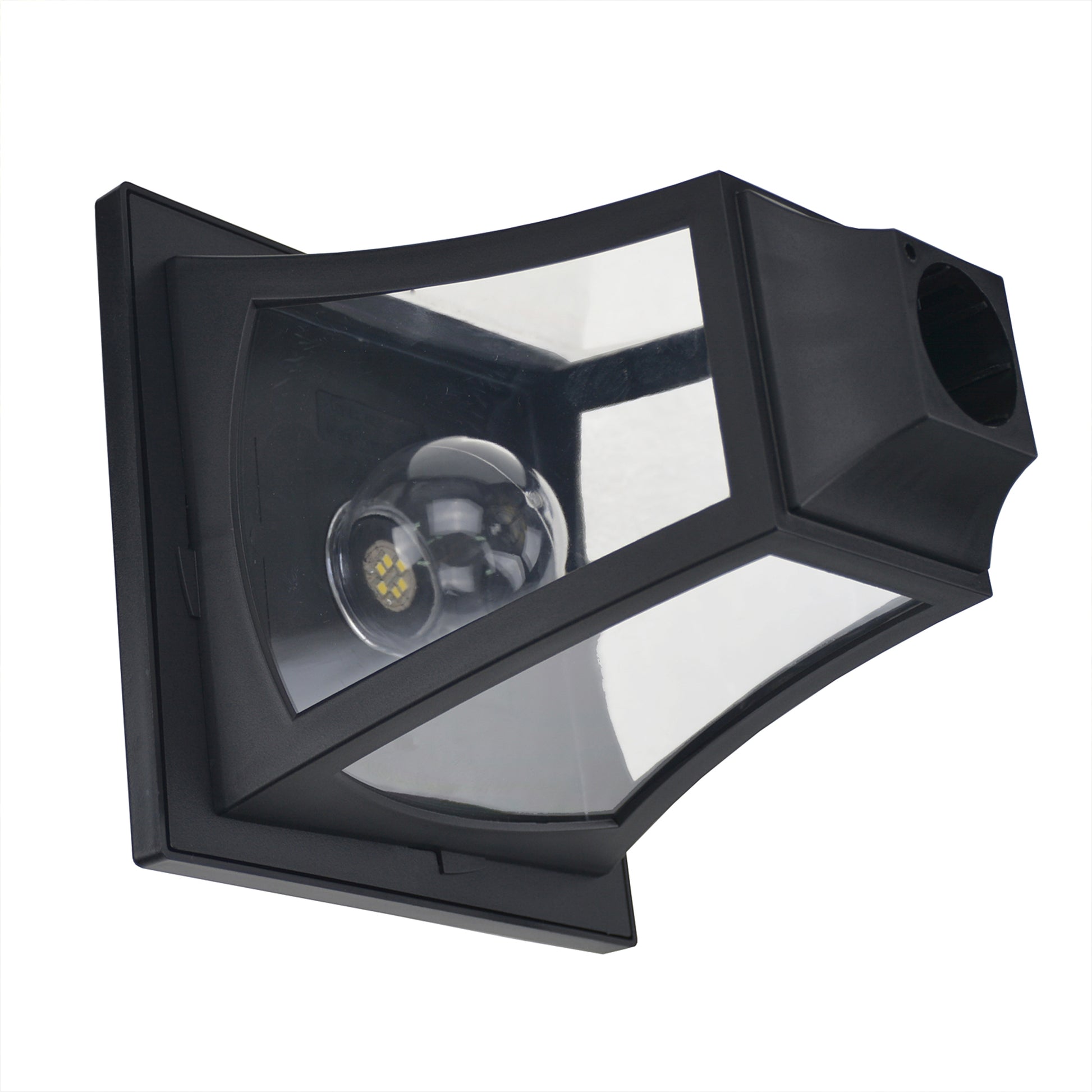 Outsunny Farol Solar De Jardín Con 3 Luces Led Impermeable Ip44 51,5x47x182,5 Cm_3