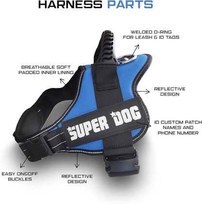 Edipets Arnés Para Perro Antitirones, Ajustable Y Personalizable_1