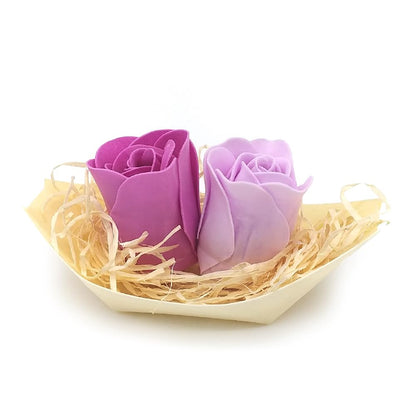 25 Barcas Con Flores Para Regalo Invitados (lavanda) - Rosas De Jabón Para Baño Aromático. Detalle Original Para Eventos_5