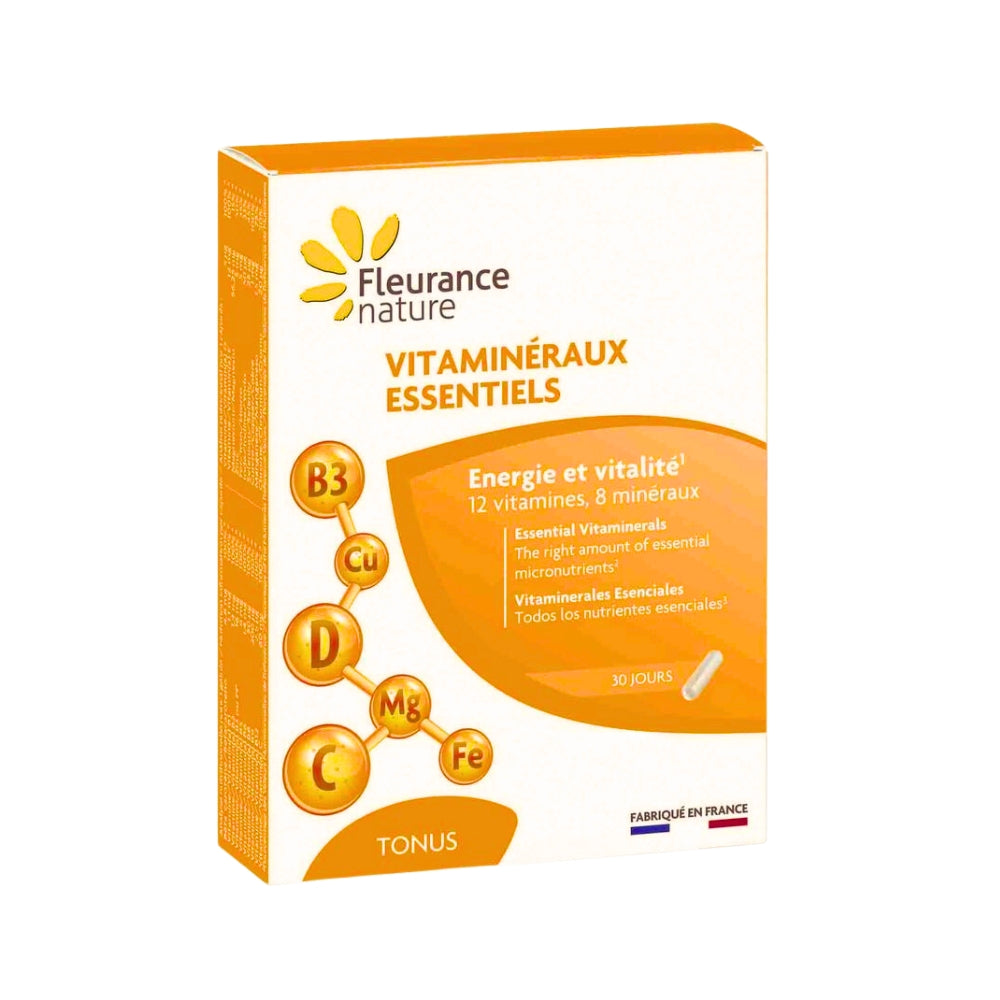 Vitaminerales Esenciales Fleurance Nature 30 Cápsulas_0