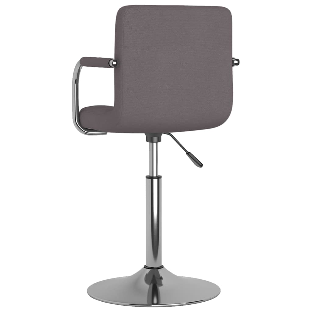 Taburete De Cocina De Tela Gris Taupé_3