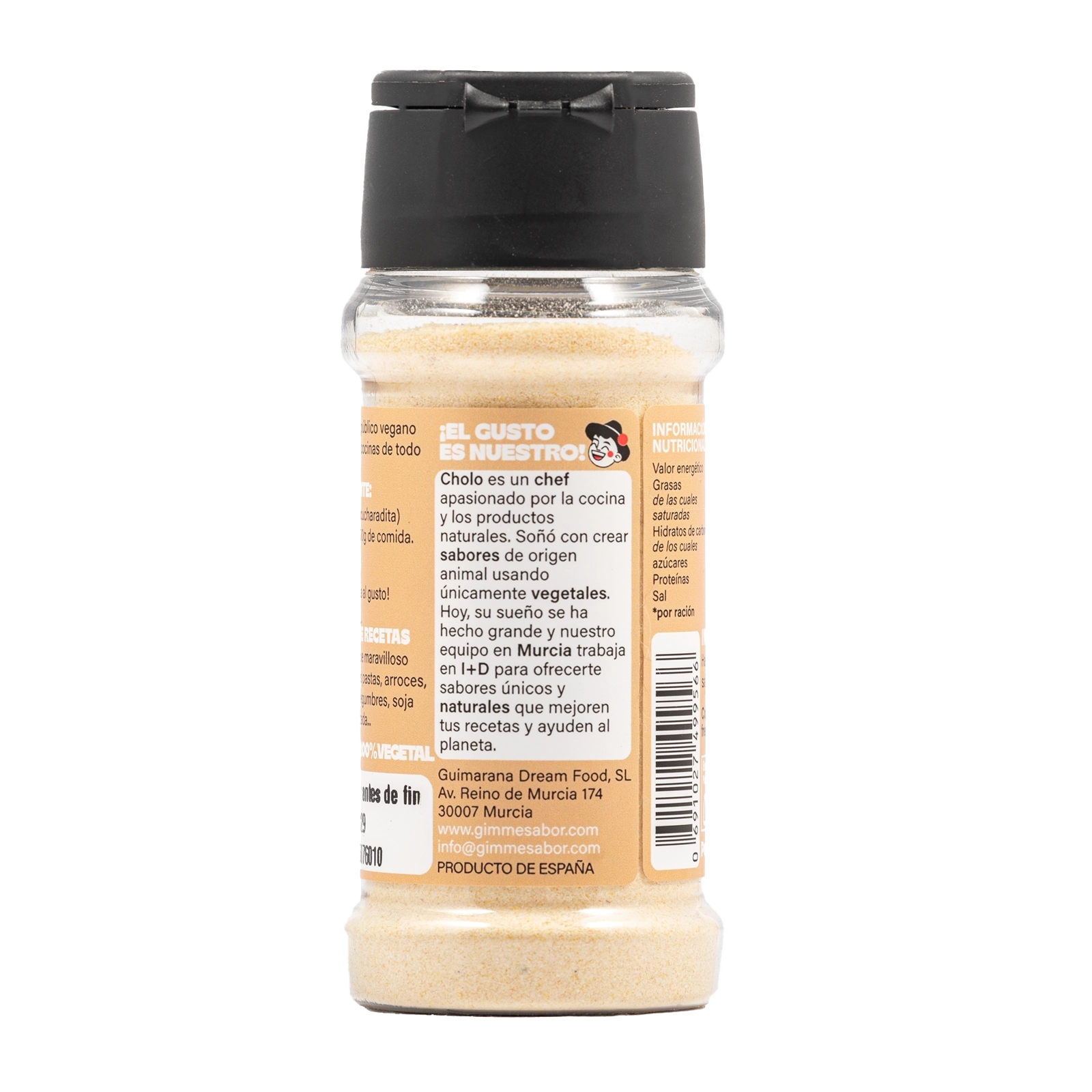 Sazonador vegetal sabor setas, trufa y mantequilla