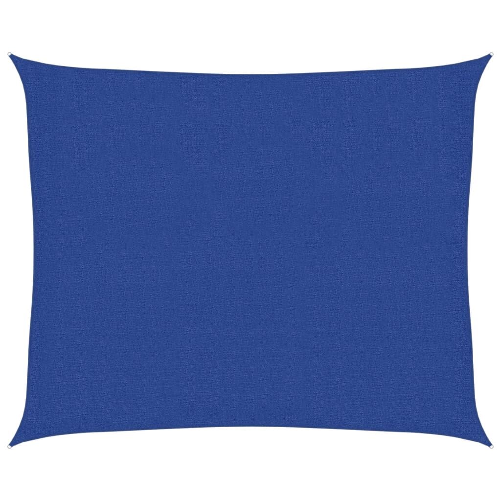 Vidaxl Toldo De Vela Azul Hdpe 160 G/m² 2,5x3 M_0