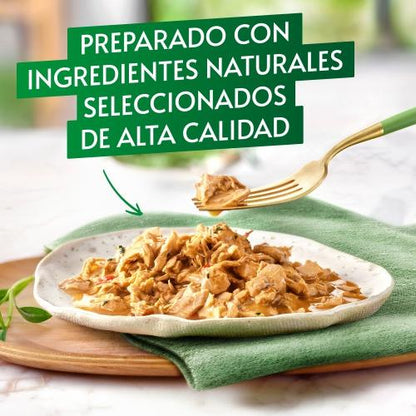 GOURMET Nature's Creations Mini Filetes Rico en Pescado del Océano y Atún 4 x 85 g