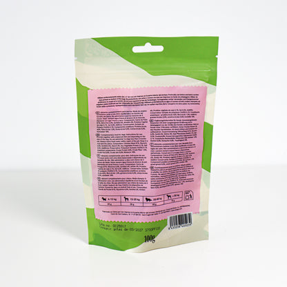 Snack Natural Para Perro Filete De Pollo Desecadas Wuapu 12x100gr_3