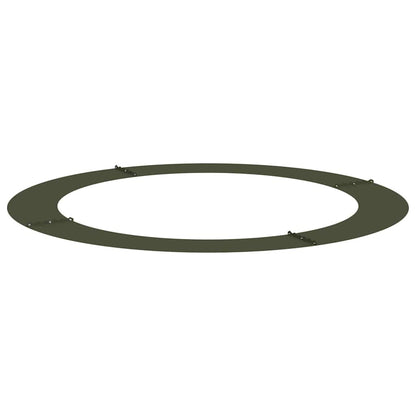 Adecuado Para Anillo De Árbol Plano Verde Oliva Ø90 / 120 Cm_3