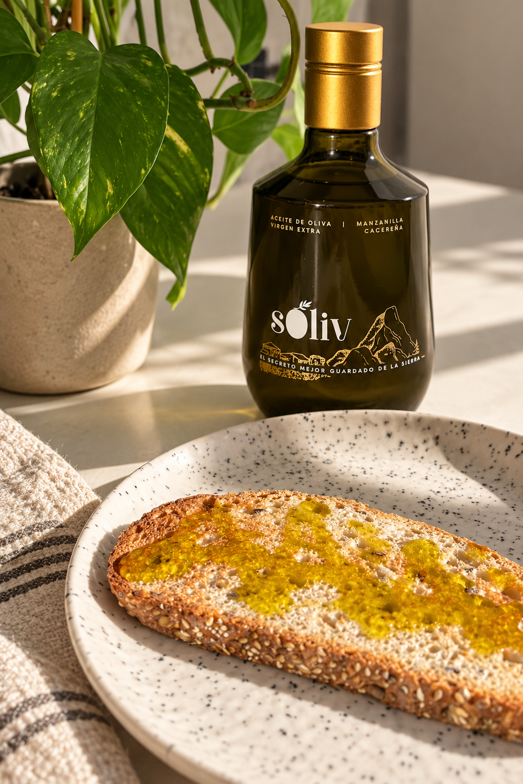 Aceite De Oliva Virgen Extra Soliv Premium Cosecha Temprana | 500 Ml Aove_1