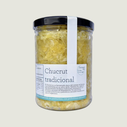 Chucrut Tradicional Eco Sin Pasteurizar Ferment Art 750 Gr
