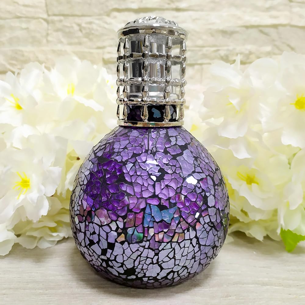 Lámpara Catalítica Mosaico Azul Océano (200ml) - Sanea El Ambiente Y Elimina Los Malos Olores E Impurezas Del Aire_1