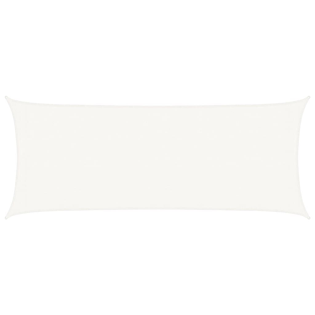 Vidaxl Toldo De Vela Hdpe Blanco 160 G/m² 2x5 M_0