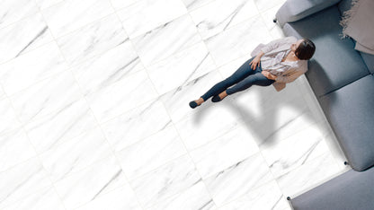 Aqua-step- All In One - Paneles De Pared A Prueba De Agua Y Panel De Sueloe  - Marmo Carrdesdea - 6 Paneles (2,34m²)