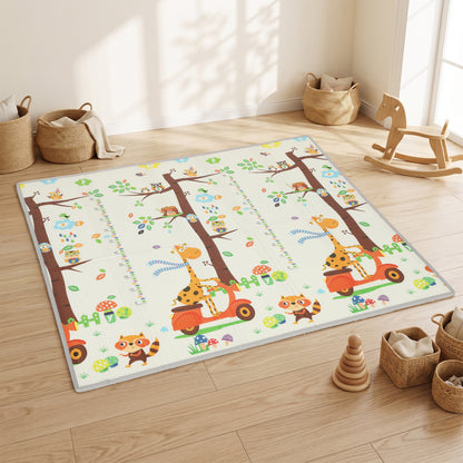 Aiyaplay Alfombra Infantil Plegable Y Reversible 200x180 Cm Antideslizante_1