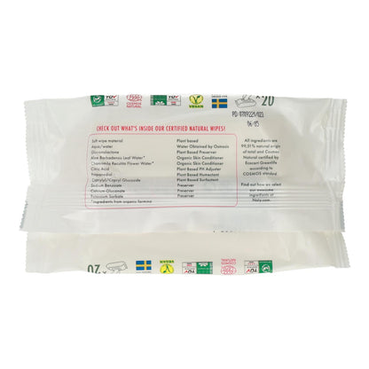 Toallitas formato viaje Naty 20 uds