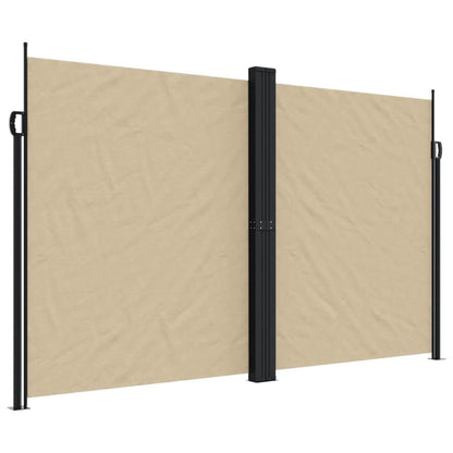 Vidaxl Toldo Lateral Retráctil Beige 200x1000 Cm_0