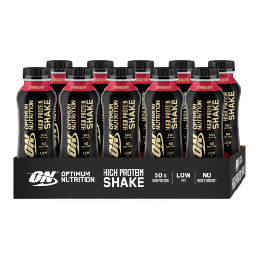 High Protein Shake 12 X 500 Gr Fresa_0