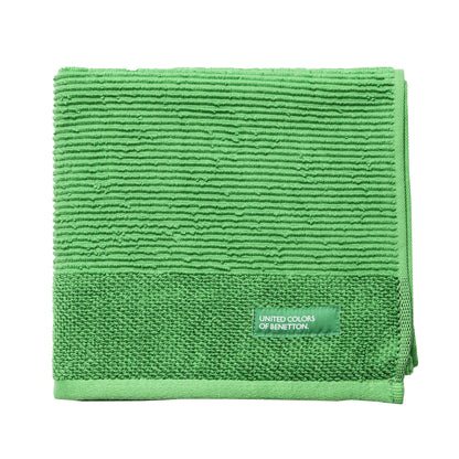 Set 3pcs Toallas De Baño (30x50+50x90+70x140cm) 450 Gsm 100%algodon Verde Casa Benetton_4