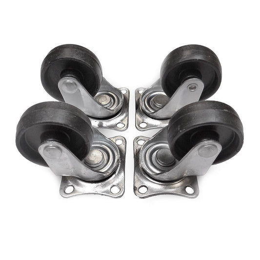 Ruedas Edm Ø 40 Mm Goma De Caucho (4 Unidades) / Vetonek_0