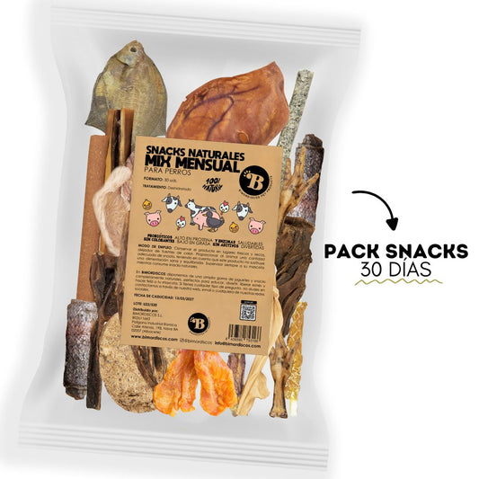 Bimordiscos Pack Degustación Mensual: 30 Snacks Para Perros_0
