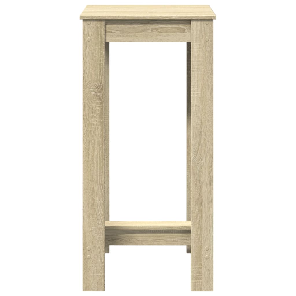 Mesa Alta De Bar Madera Ingeniería Roble Sonoma 51x50x103,5 Cm_2