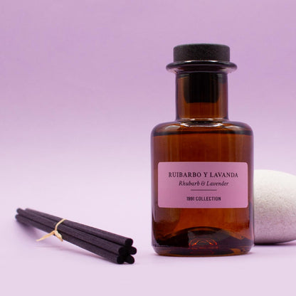 Ambientador Mikado Ruibarbo y Lavanda SYS Aromas 100 ml | Colección 1991 | Aroma Floral y Cítrico | Relajante_2