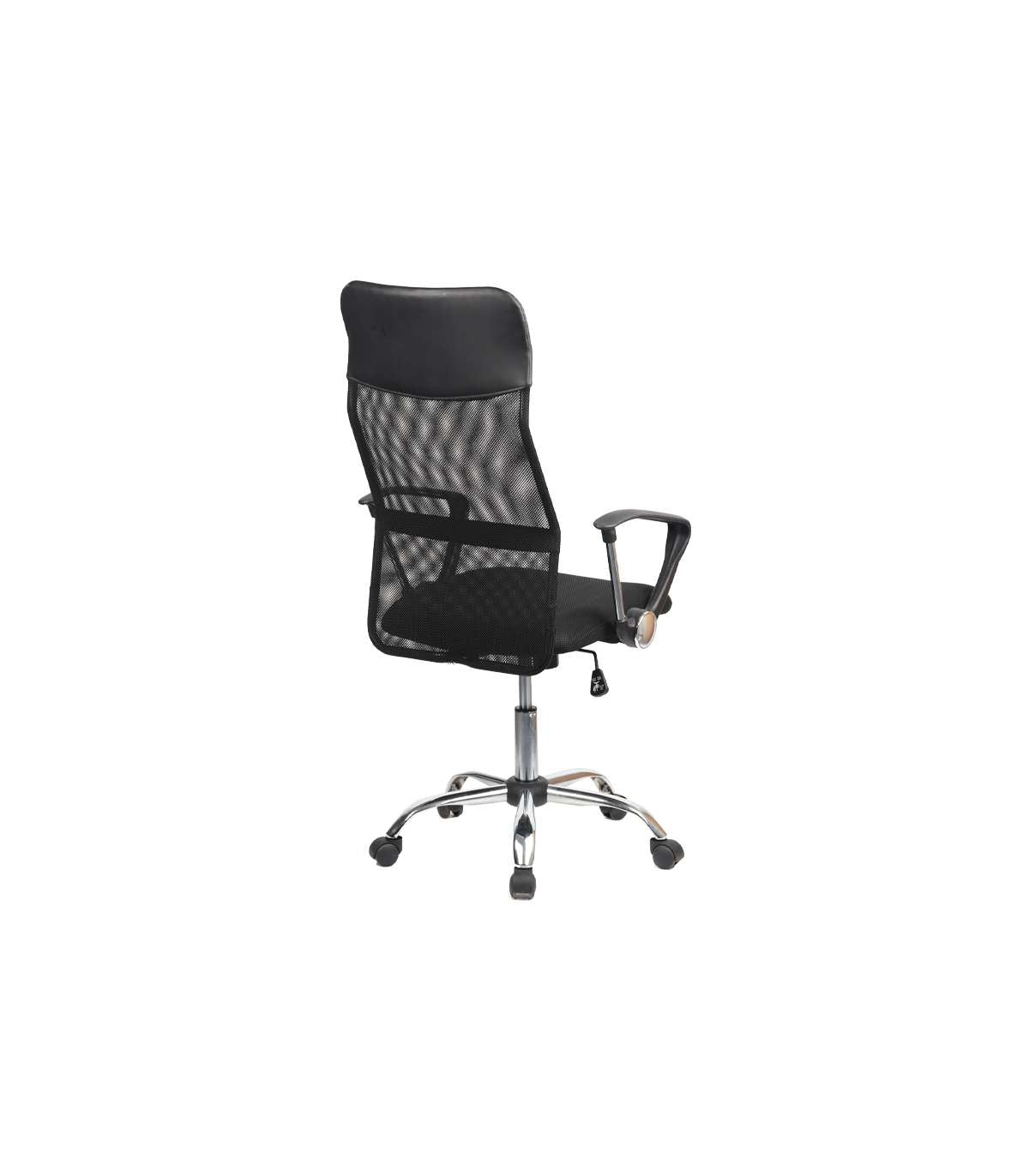 Sillón Giratorio Graciela Acabado Negro, 63 X 50 X 112-121cm (ancho X Largo X Alto)_5